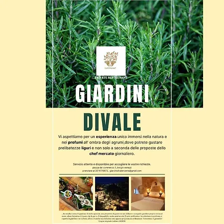 Pensjonat Giardinidivale A 2 Chilometri Da Finale Ligure